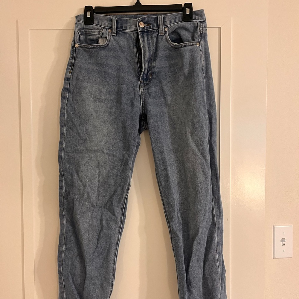 American Eagle Light Blue Straight Leg Jeans
